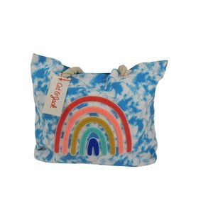 Cat And Jack Rainbow Tie-Dye Tote Bag/Handbag